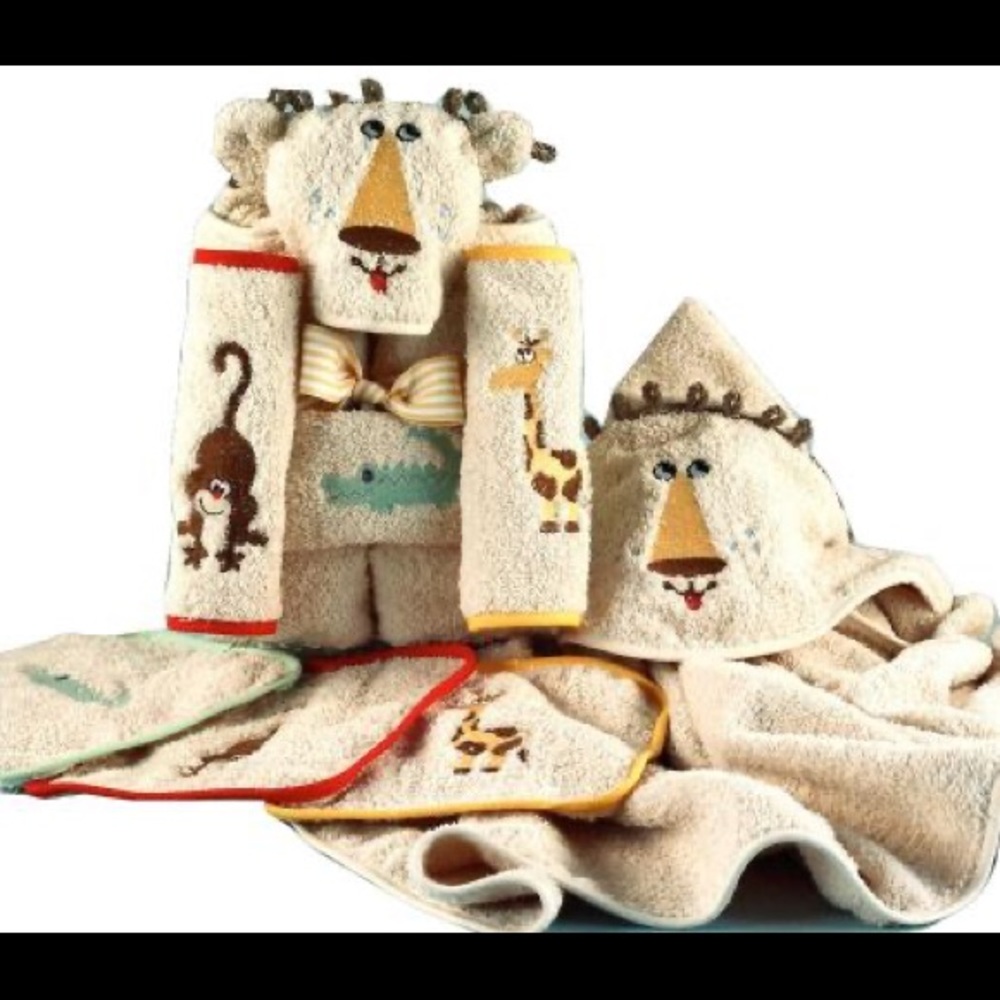 Safari Hooded Towel Gift Set